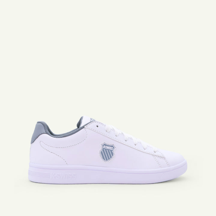 Court Shield Men's Shoes - White/Tradewings Grey