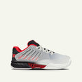 Hypercourt Express 2 Men's Shoes - Bright White/Stretch Limo/High Risk Red
