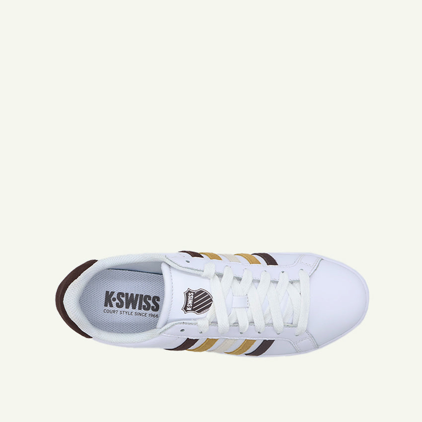 Court Tiebreak Men's Shoes - White/Java/Amber Gold