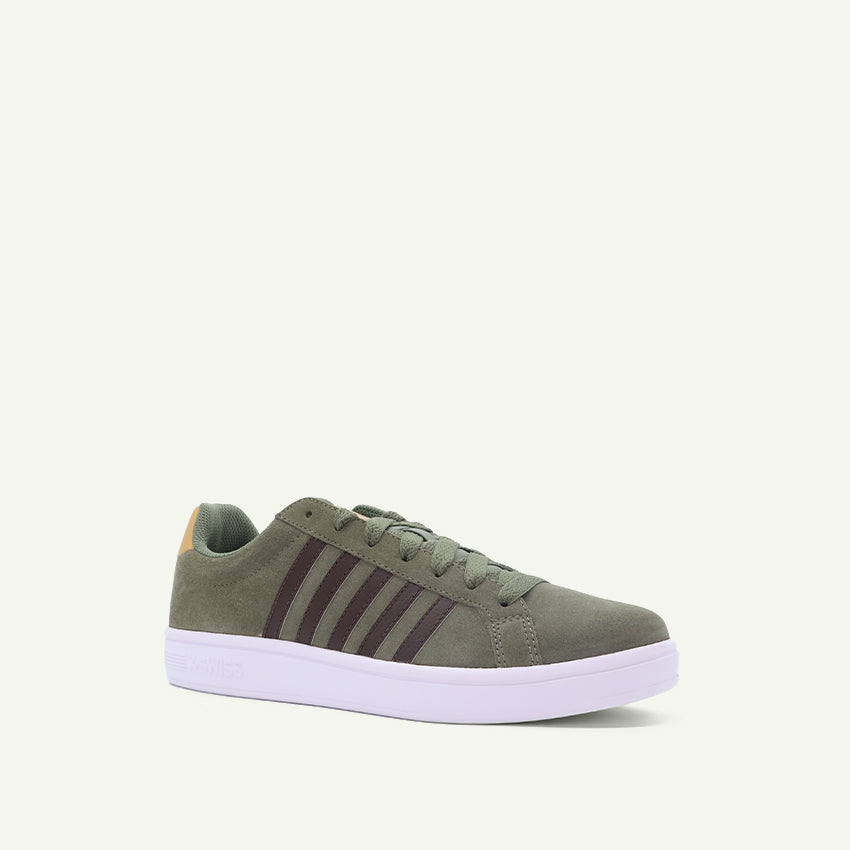 Court Tiebreak SDE Men's Shoes - Deep Lichen/Java/Amber Gold