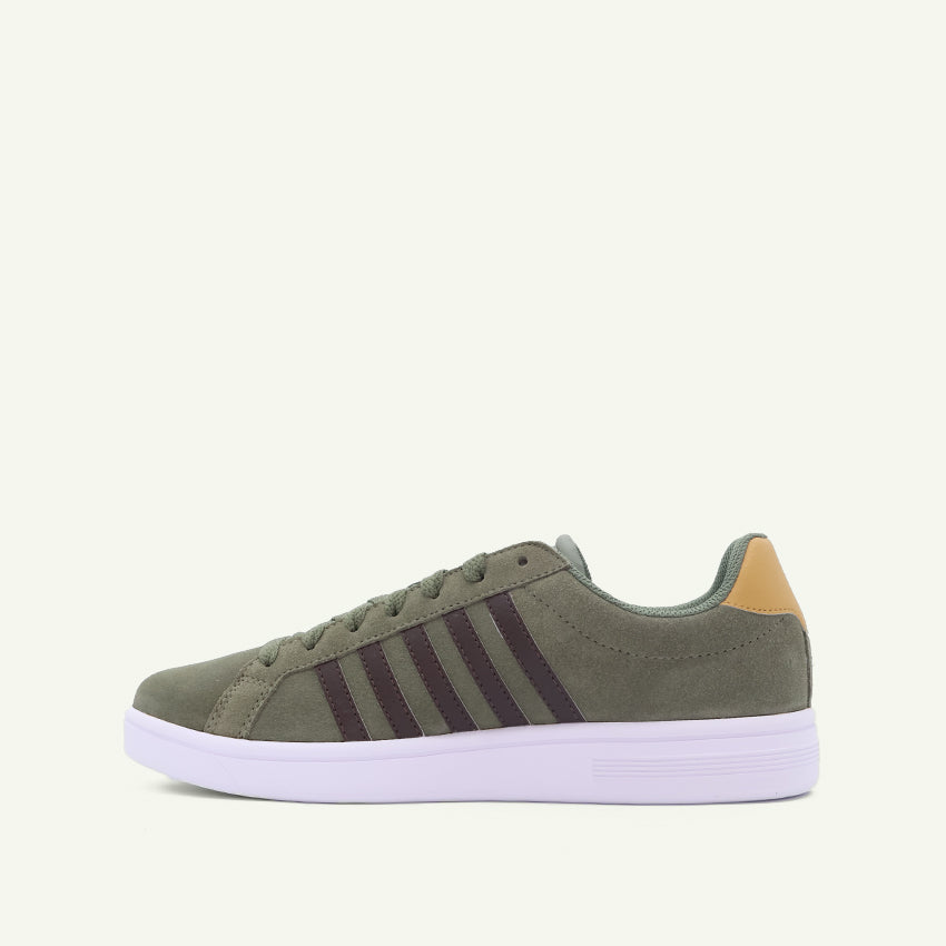 Court Tiebreak SDE Men's Shoes - Deep Lichen/Java/Amber Gold