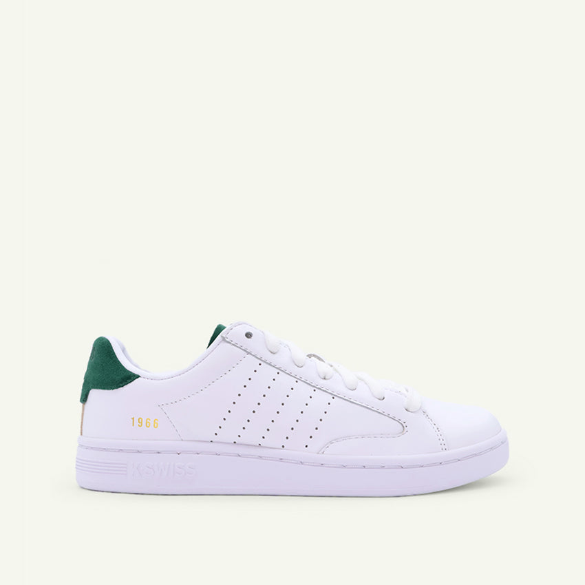 Lozan Klub LTH Men's Shoes - White/White/Posy Green SD