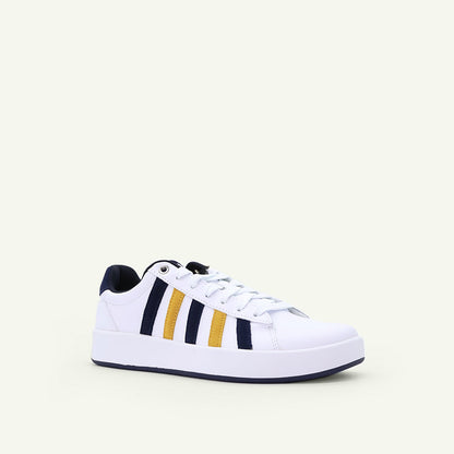 Court Cardiff Men's Shoes - White/Navy/Honey