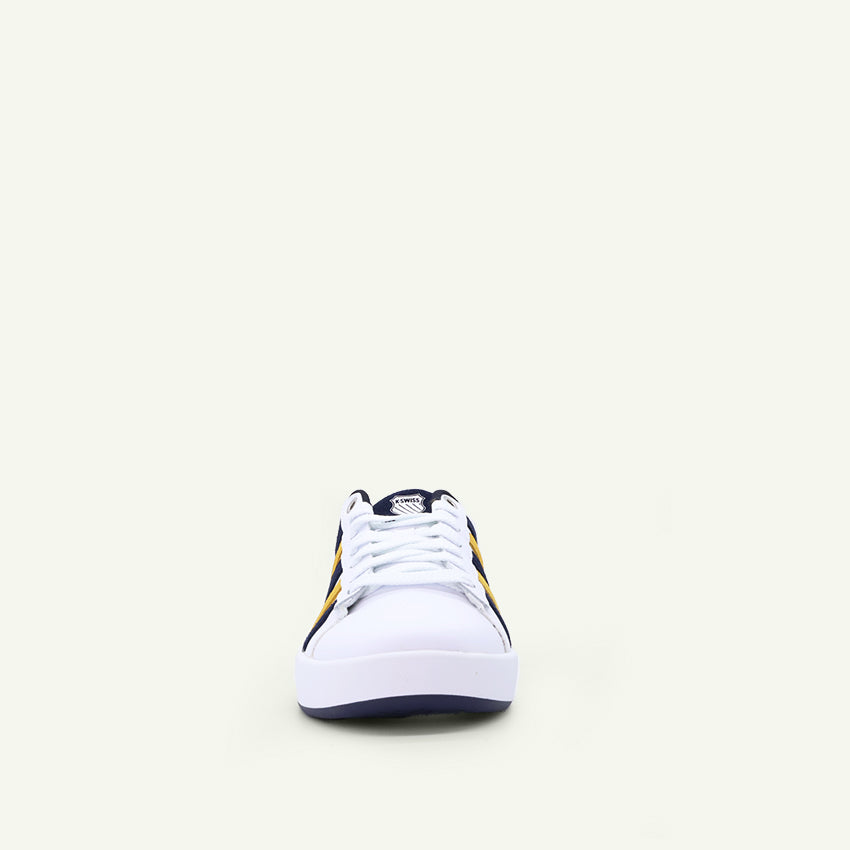 Court Cardiff Men's Shoes - White/Navy/Honey
