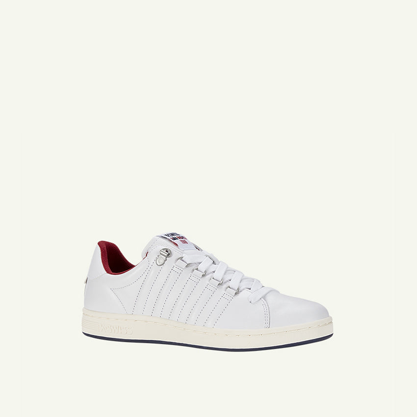 Lozan II Men's Shoes - White/Peacot/Tibetan Red – K-Swiss Philippines