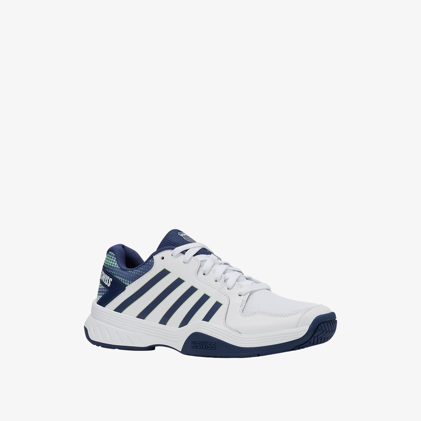 Court Express Pickleball Men's Shoes - White Oceana Patina Green