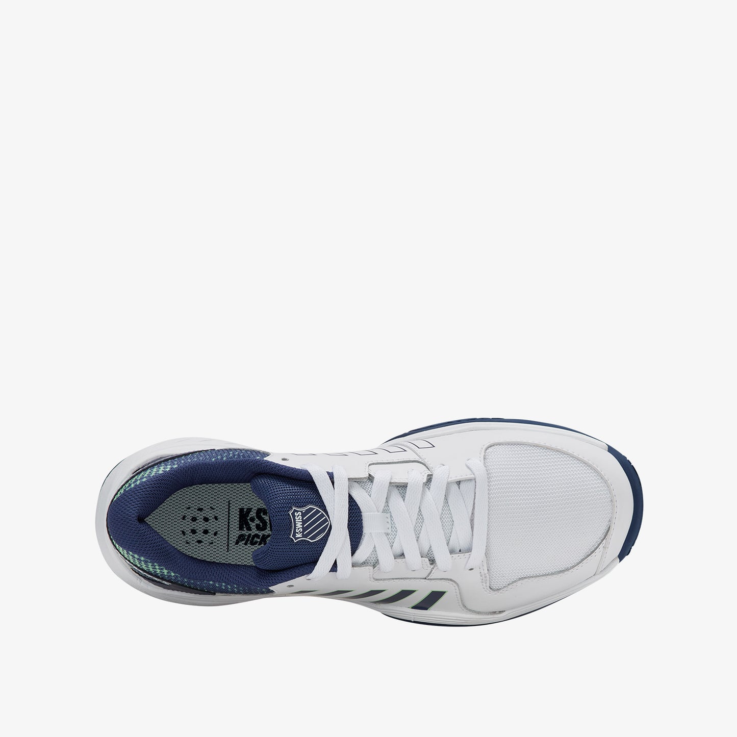 Court Express Pickleball Men's Shoes - White Oceana Patina Green