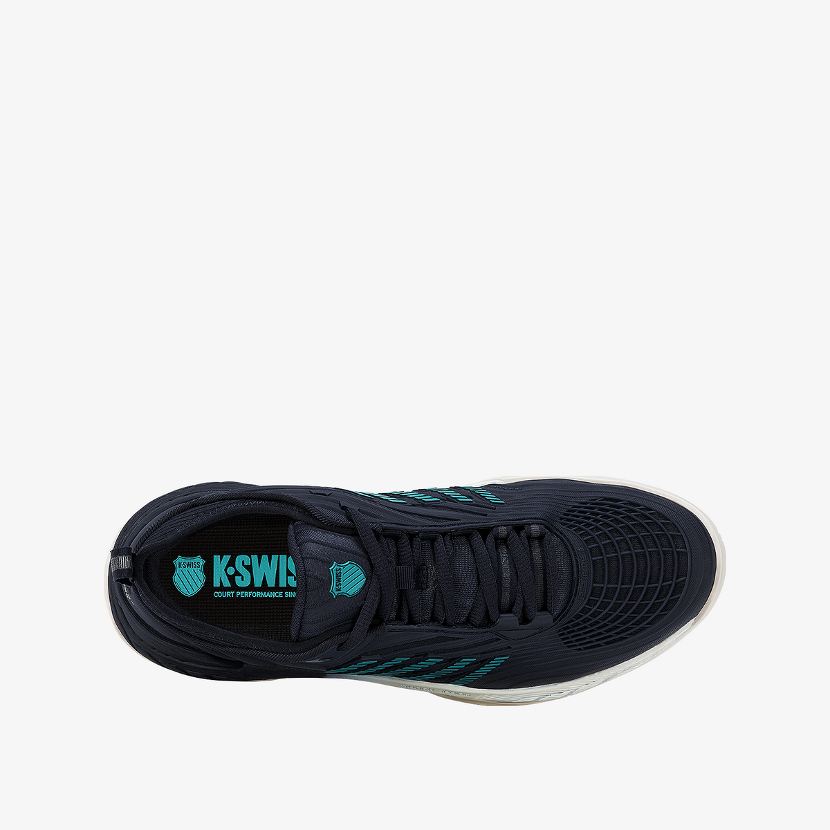 Hypercourt Supreme 2 Men's Shoes - Carbon/Blanc De Blanc/Baltic