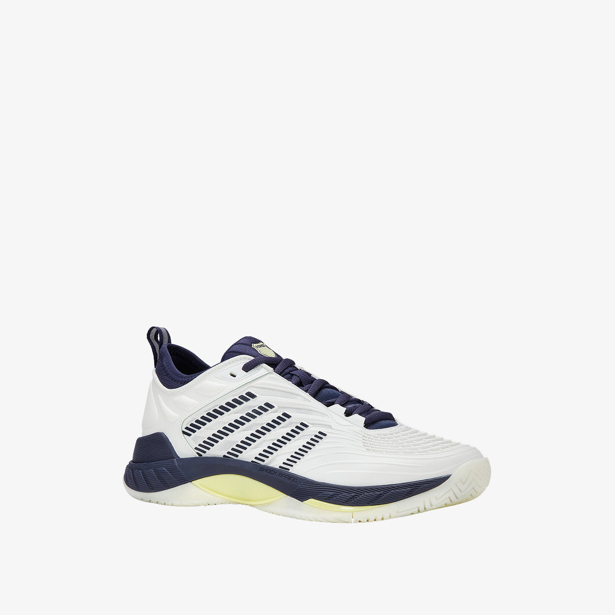 Hypercourt Supreme 2 Men's Shoes- Blanc De Blanc/Naval Academy/Luminary Green