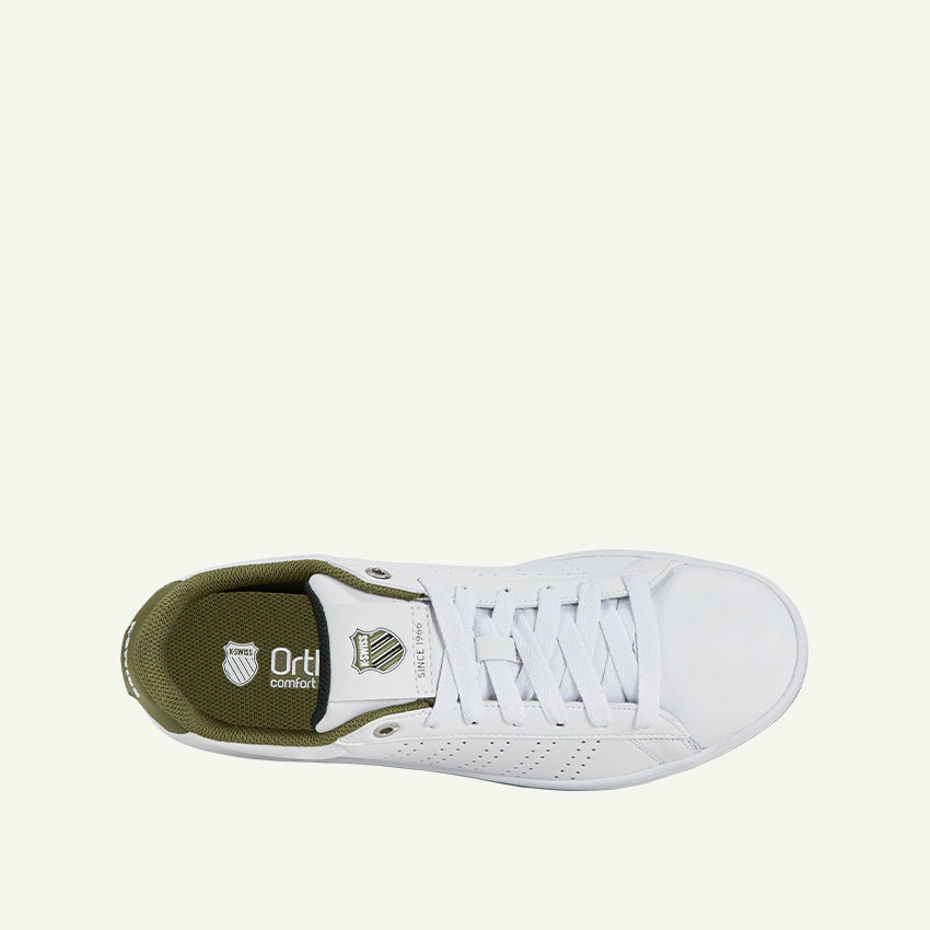 Base Court Men's Shoes - White/Mayfly/Black