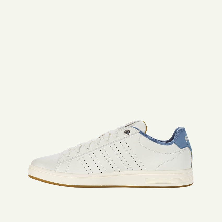 Base Court Men's Shoes - Star White/Ashleigh Blue/Golden Spice