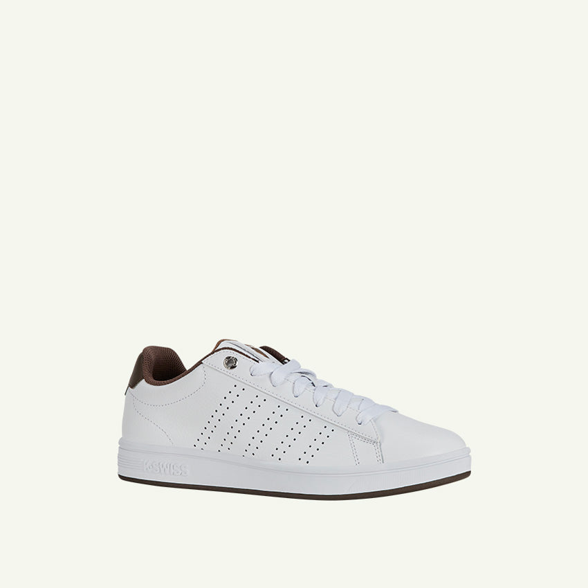 Base Court Men's Shoes - White/Toasted Coconut/Chocolate Brown