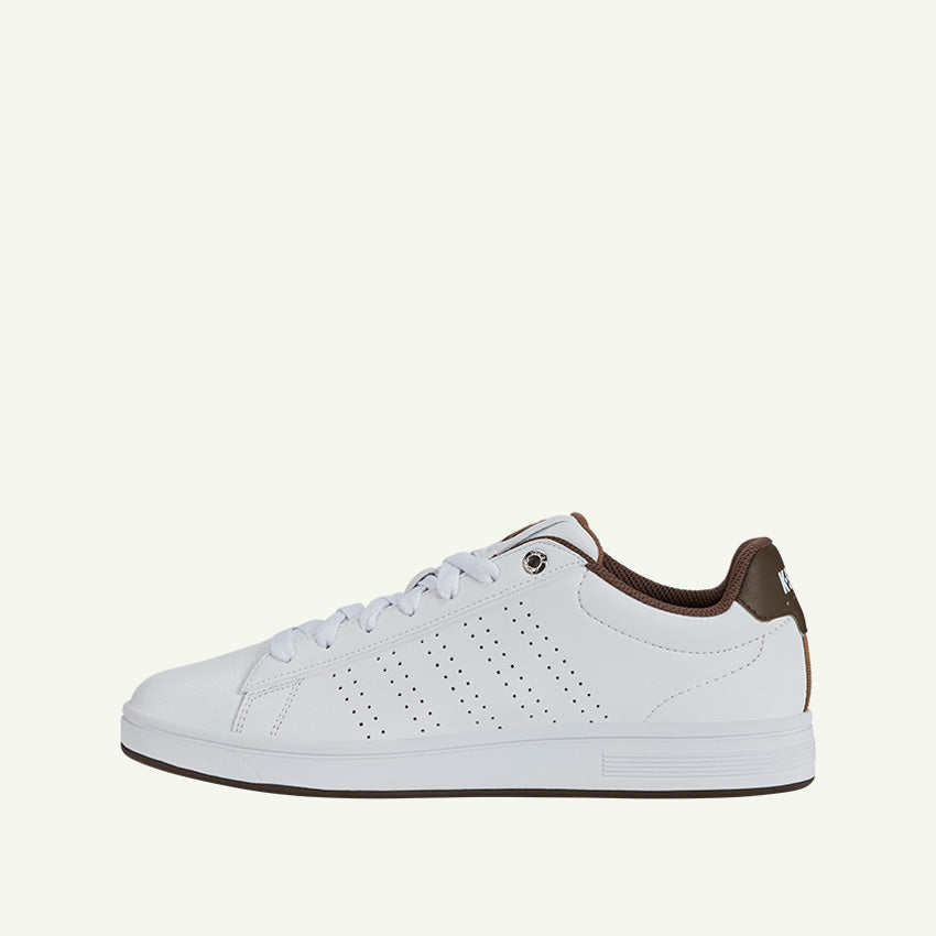 Base Court Men's Shoes - White/Toasted Coconut/Chocolate Brown