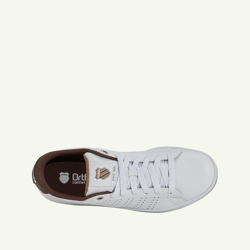 Base Court Men's Shoes - White/Toasted Coconut/Chocolate Brown