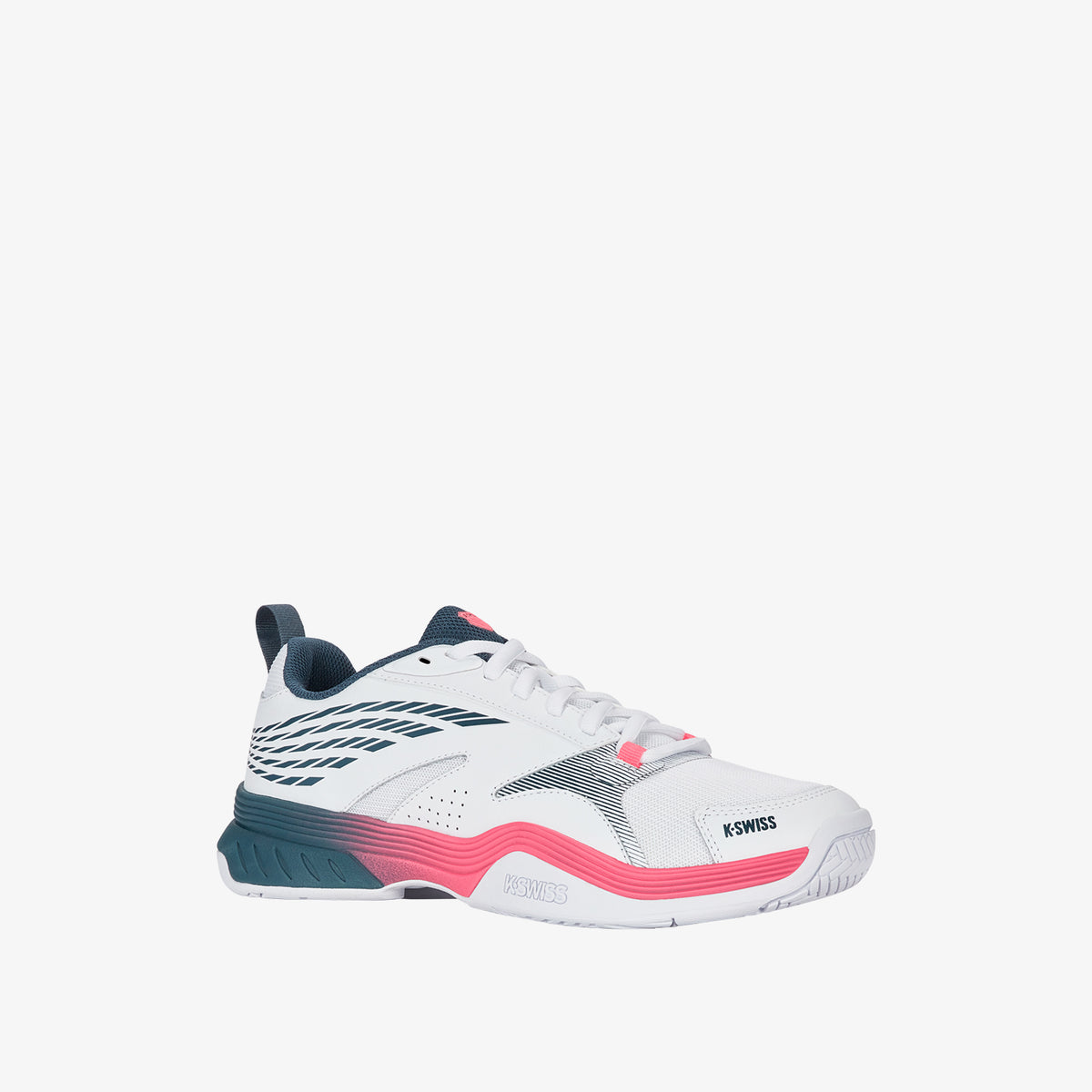 SpeedEx Men's Shoes - White/Stargazer/Neon Blaze