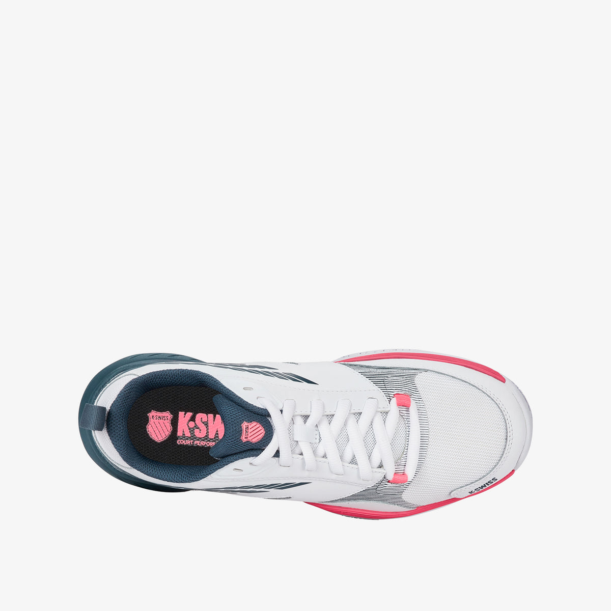 SpeedEx Men's Shoes - White/Stargazer/Neon Blaze