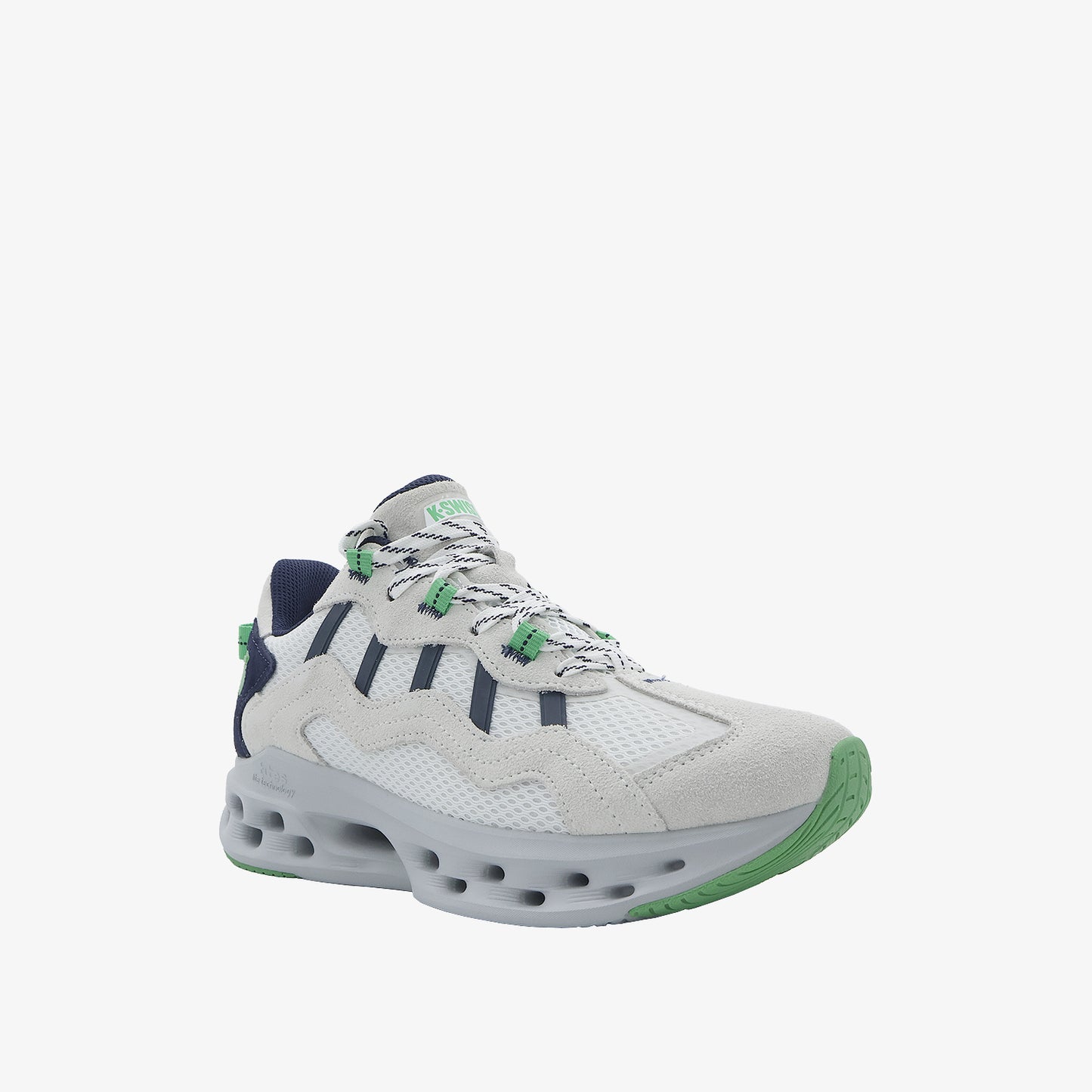 Tubes Lite RMX Men's Shoes - Blanc Naval Academy Vibrant Green