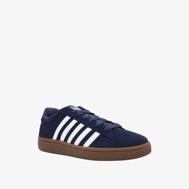 Court Tiebreak II SDE Men's Shoes - Naval Academy Bright White Gum