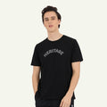 24SS Heritage Tee Men's Apparel - Black