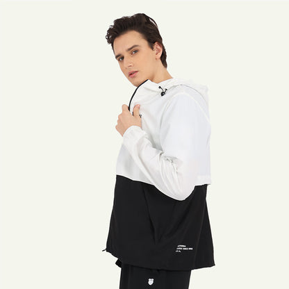 24SS UV Plus Jacket Men's Apparel - White/Black