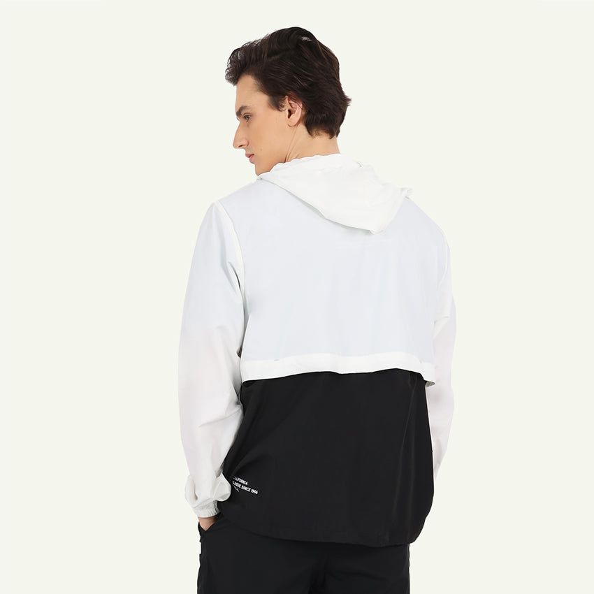24SS UV Plus Jacket Men's Apparel - White/Black