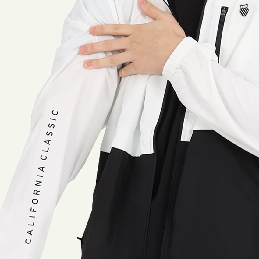 24SS UV Plus Jacket Men's Apparel - White/Black
