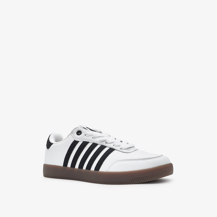 Blvd Men's Shoes - White/Black/Brown