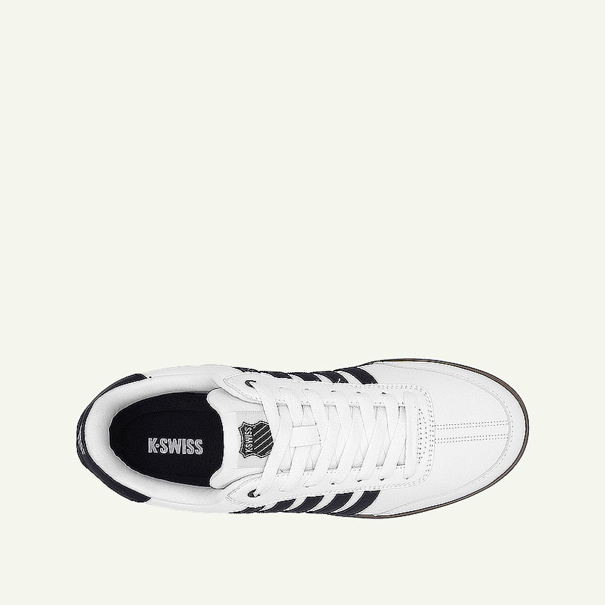 BLVD Men's Shoes - White/Black/Brown