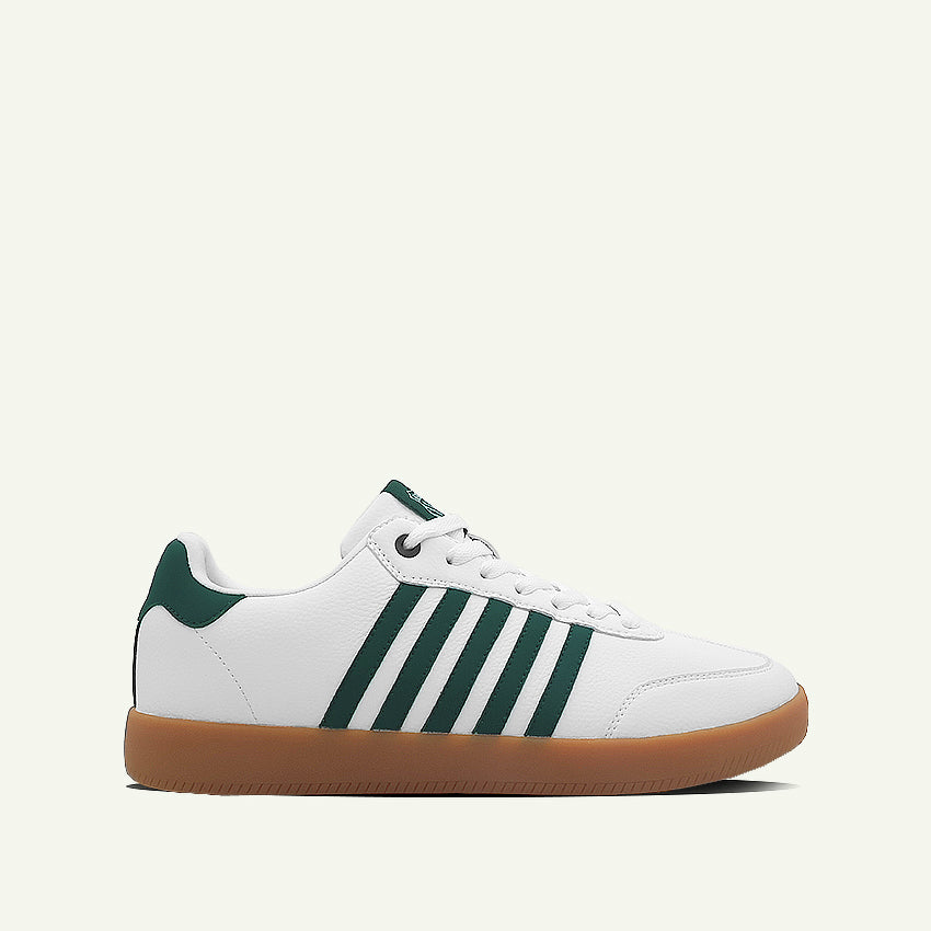 Blvd Men's Shoes - White/Green/Brown