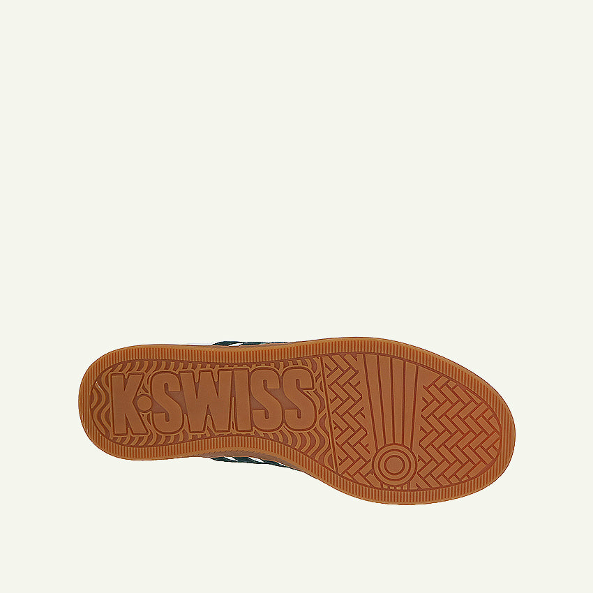 Blvd Men's Shoes - White/Green/Brown
