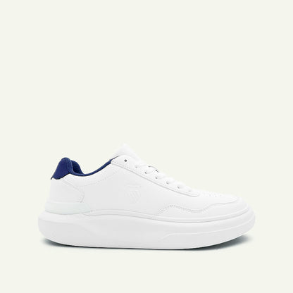 Prescott Men's Shoes - White/Royal/Red