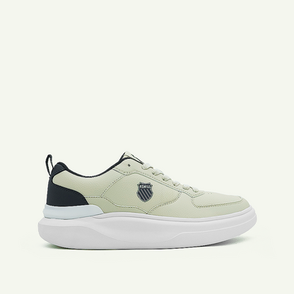 Stockton Men's Shoes - Beige/Black/White