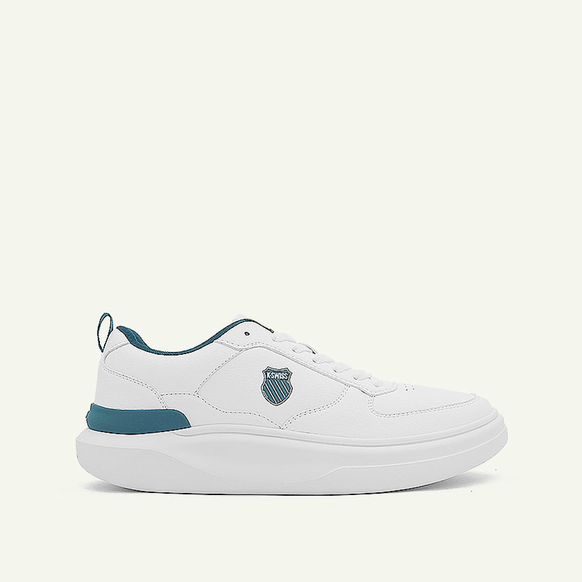 Stockton Men's Shoes - White/Royal/Red