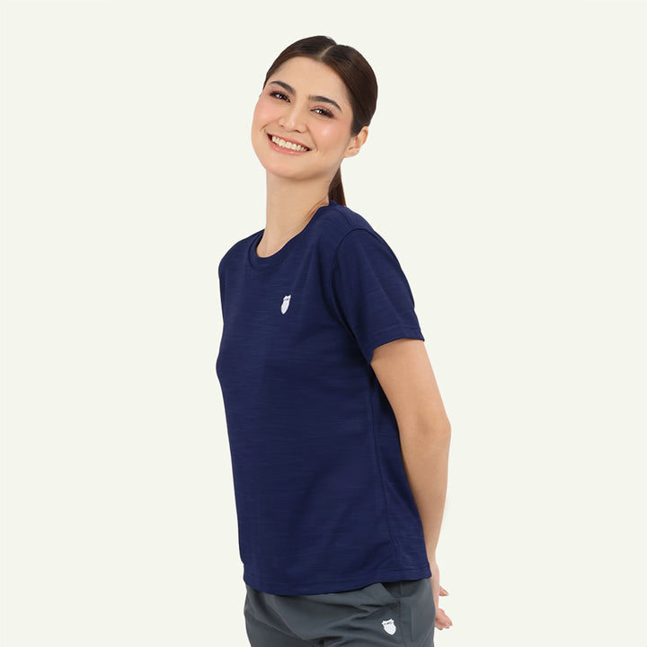 24SS PF Tee 4 Women's Apparel - Dress Blue