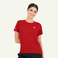 24SS PF Tee 4 Women's Apparel - Beet Red