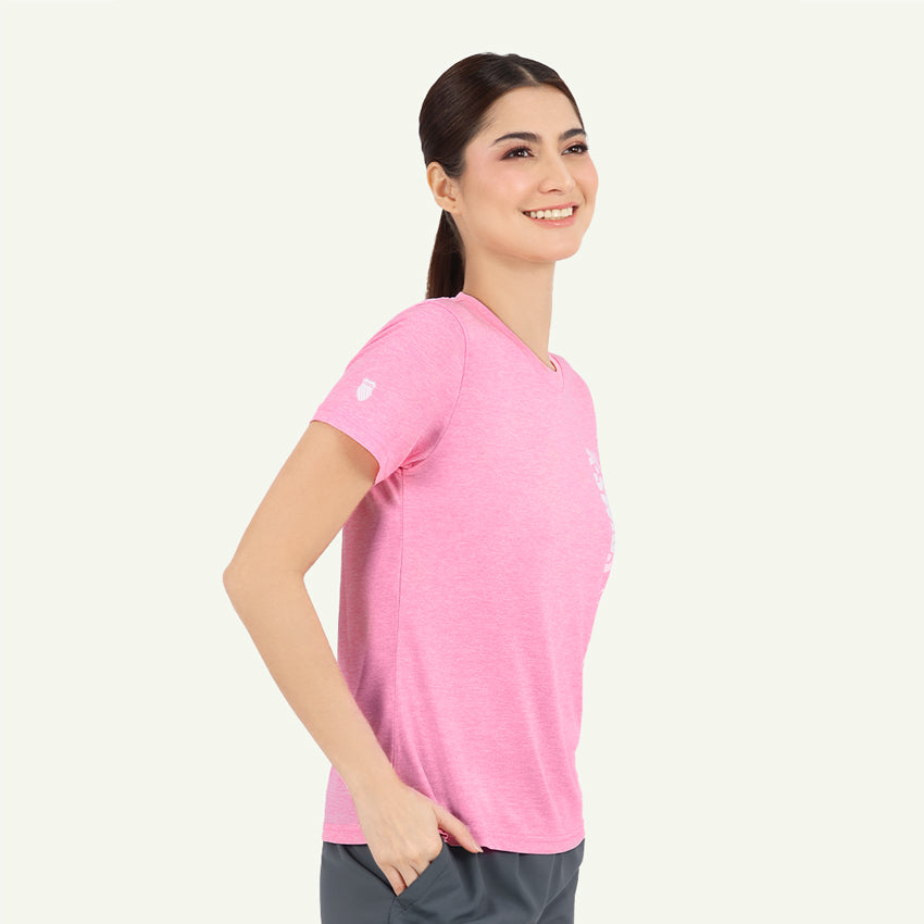 24SS PF Tee 5 Women's Apparel - Sea Pink