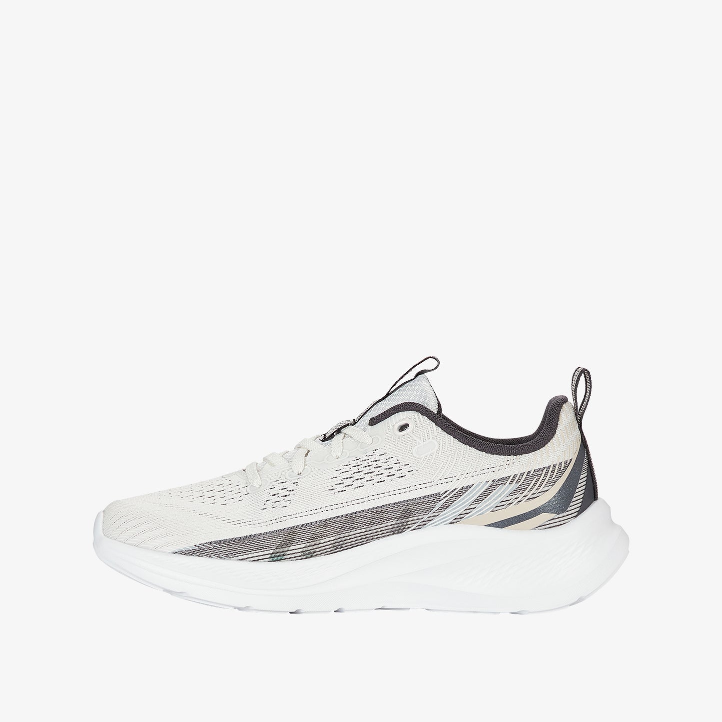 Helio Trainer Women's Shoes - Blanc/Asphalt/Oatmeal