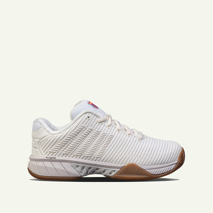 Hypercourt Express 2 Indoor Women's Shoes - Bright White/Gum