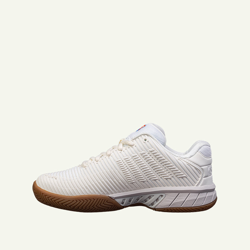 Hypercourt Express 2 Indoor Women's Shoes - Bright White/Gum