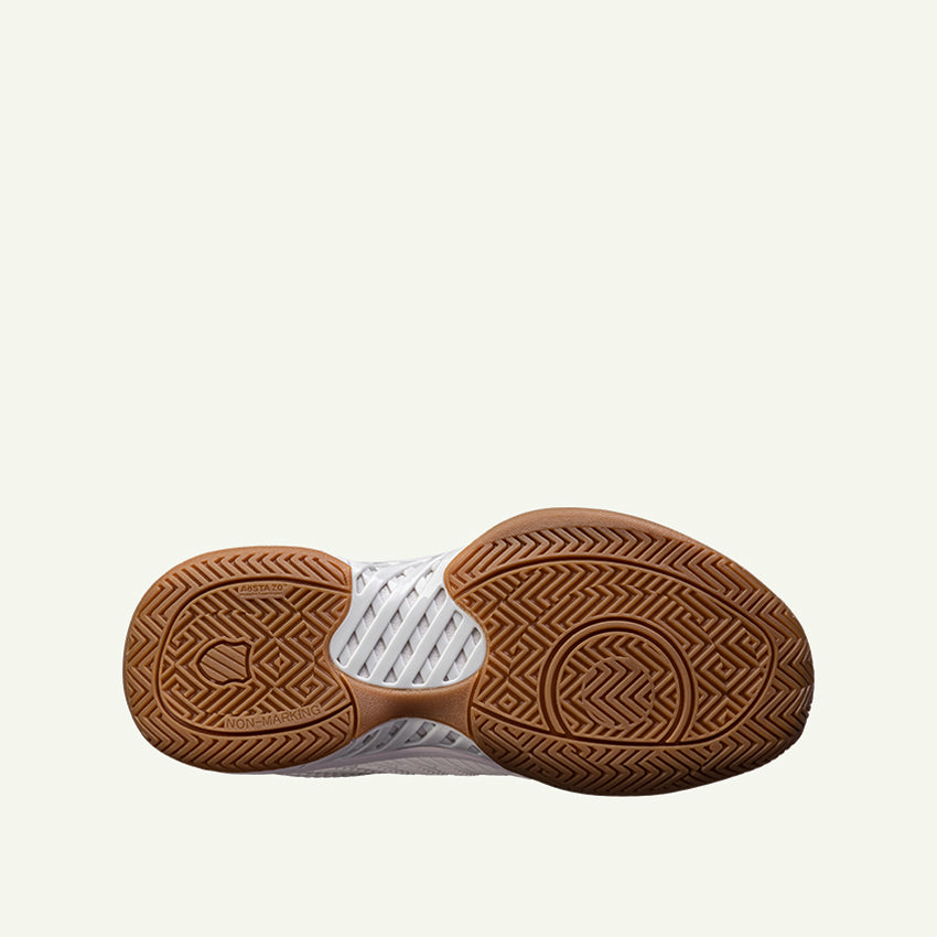 Hypercourt Express 2 Indoor Women's Shoes - Bright White/Gum