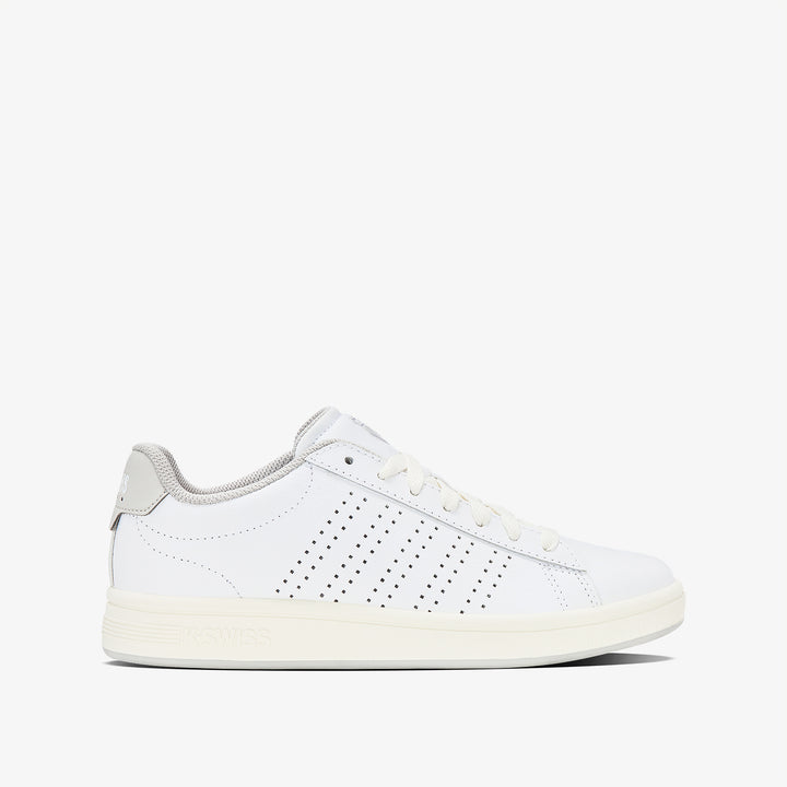 Court Base II Women's Shoes - White Oyster Mushroom Lilac