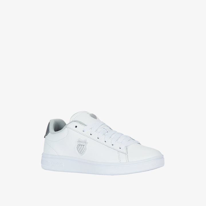 Court Shield II Women's Shoes - White/Silver/White