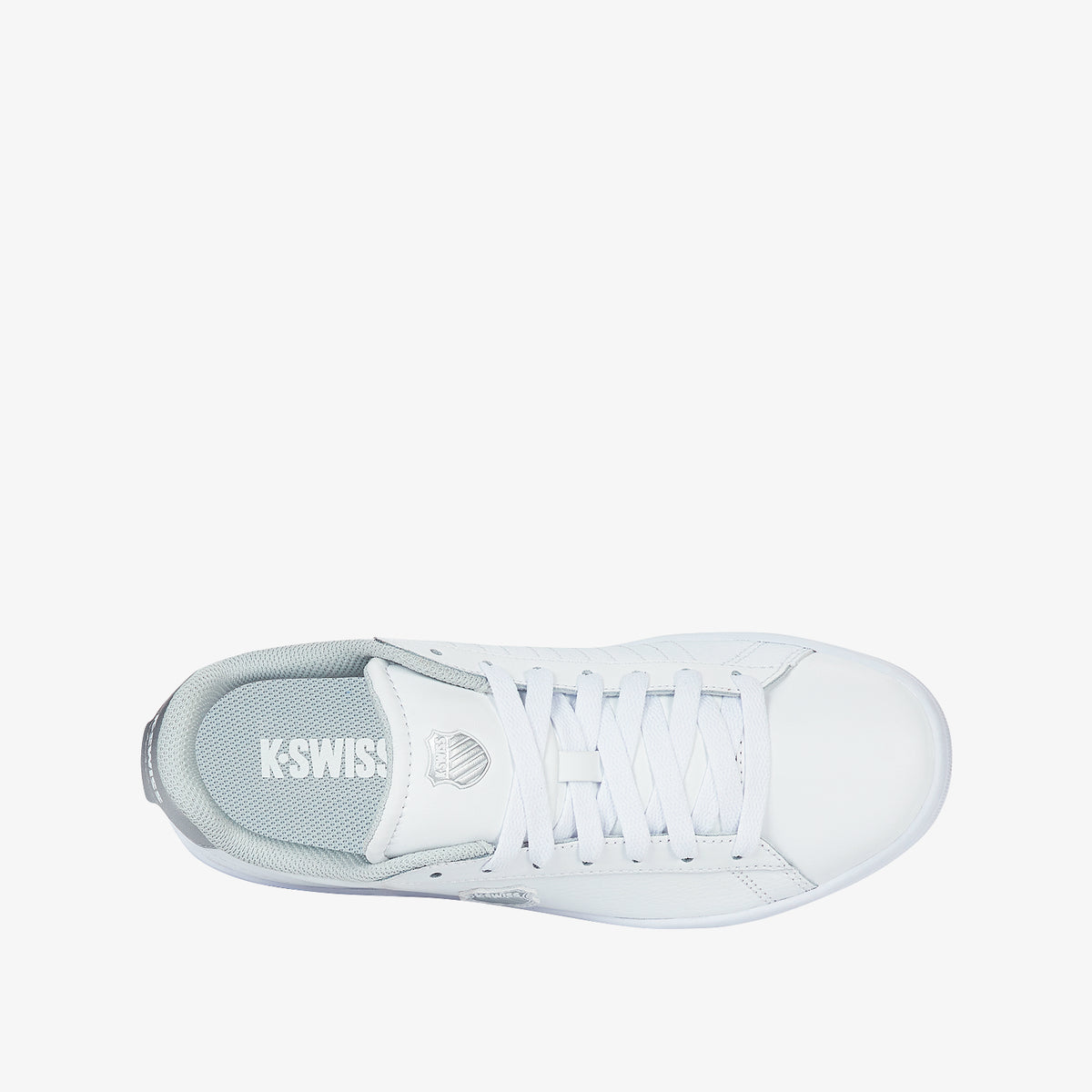 Court Shield II Women's Shoes - White/Silver/White