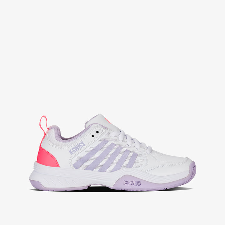 Court Express 2 Women's Shoes - White/Orchid Petal/Neon Blaze