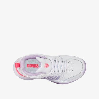 Court Express 2 Women's Shoes - White/Orchid Petal/Neon Blaze