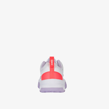 Court Express 2 Clay Women's Shoes - White/Orchid Petal/Neon Blaze