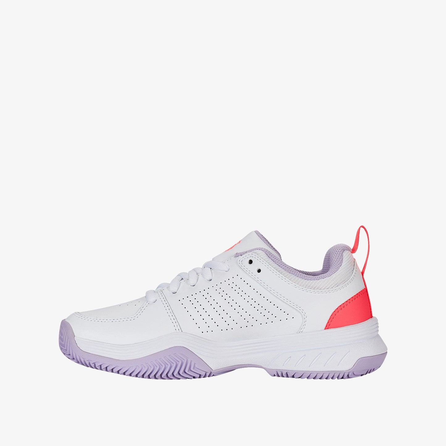 Court Express 2 Clay Women's Shoes - White/Orchid Petal/Neon Blaze