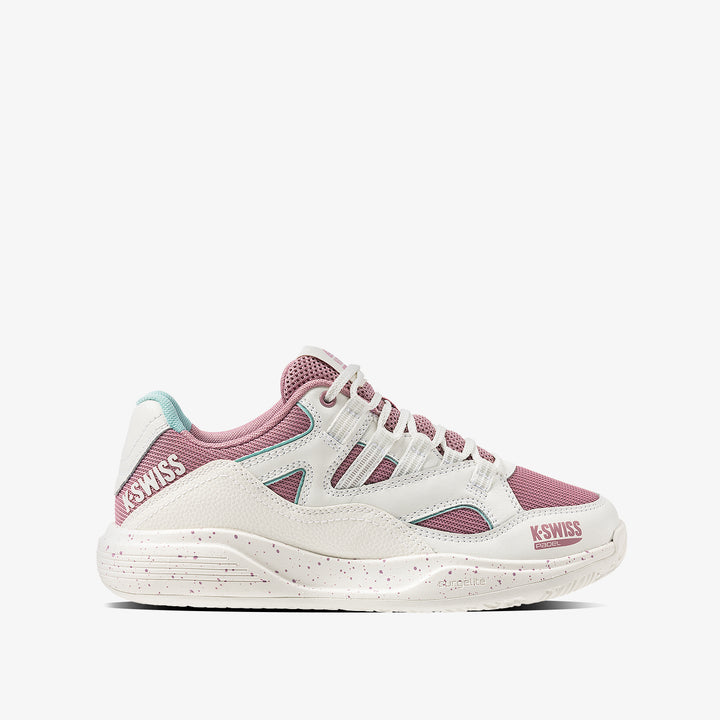 Tura Team Padel Women's Shoes - Snow White/Lilas/Pastel Turquoise