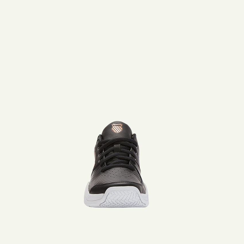 Court Express HB Women's Shoes - Black/White/Rose Gold