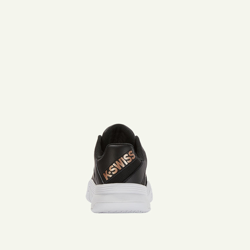 Court Express HB Women's Shoes - Black/White/Rose Gold